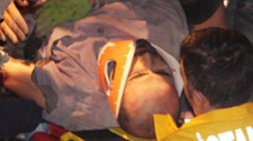 Toprak altında 2,5 saat yaşam savaşı verdi