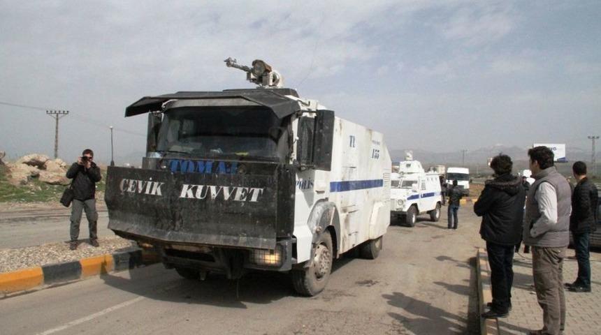 Habur Sınır Kapısı'nda G&uuml;venlik Tedbirleri Alındı