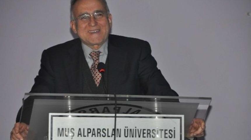 Gaziantep B&uuml;y&uuml;kşehir Belediye Başkanı G&uuml;zelbey Muş&rsquo;ta Konferans Verdi