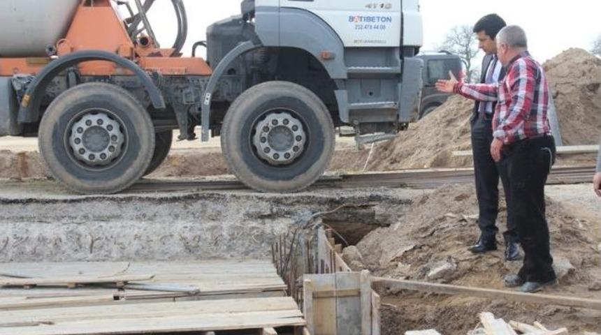 Kaymakam Demiry&uuml;rek &Ccedil;alışmaları Yerinde İnceledi