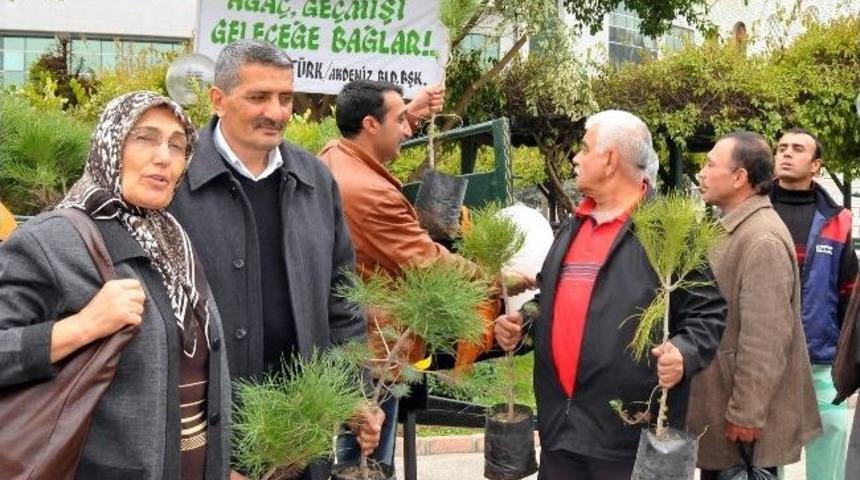 Akdeniz Belediyesi 10 Bin Fidan, 5 Bin &Ccedil;i&ccedil;ek Dağıtacak