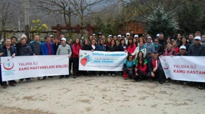 Sağlık &Ccedil;alışanları Tıp Bayramı &Ouml;ncesi Stres Attı