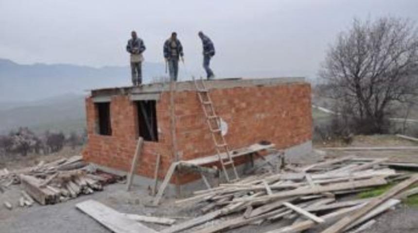 Dursanlar Mezarlığı Mescidi Yapım &Ccedil;alışmaları