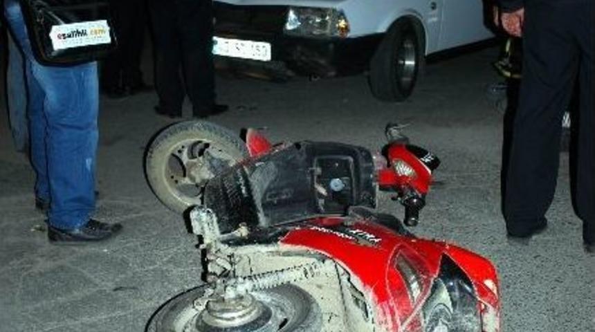 Salihli&rsquo;de Kaza: 1 Yaralı