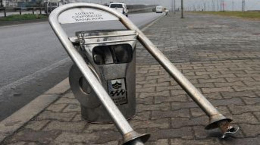 Trabzon'da Şehir Magandaları Iş Başında