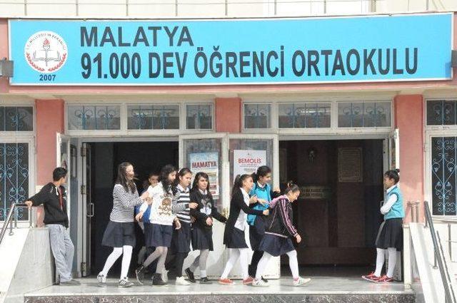 Okulda Deprem Tatbikatı Yapıldı