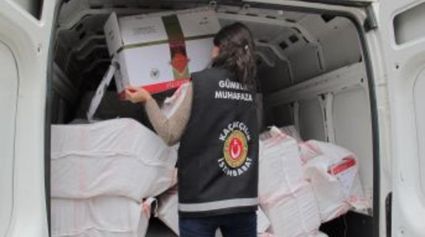 Gaziantep&rsquo;te 3 Ton Ka&ccedil;ak &Ccedil;ay Ele Ge&ccedil;irildi