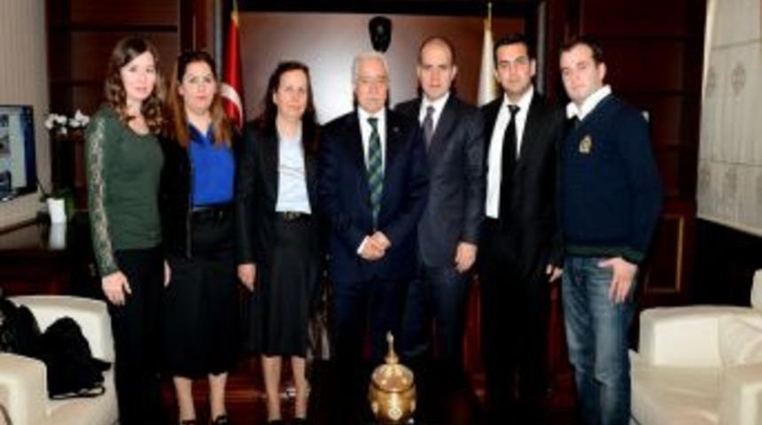 DASEV Yöneticileri Zihni Aldırmaz'ı Ziyaret Etti