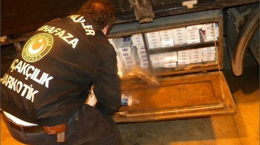 Sınır Kapılarında Ka&ccedil;ak Eşya Operasyonu