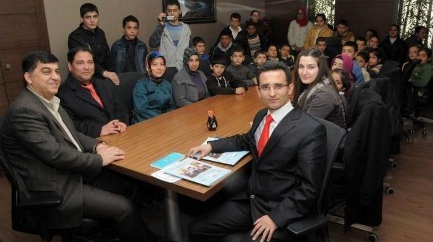 Başkan Fadıloğlu, Yetim-&ouml;ks&uuml;z &Ccedil;ocukları Ağırladı