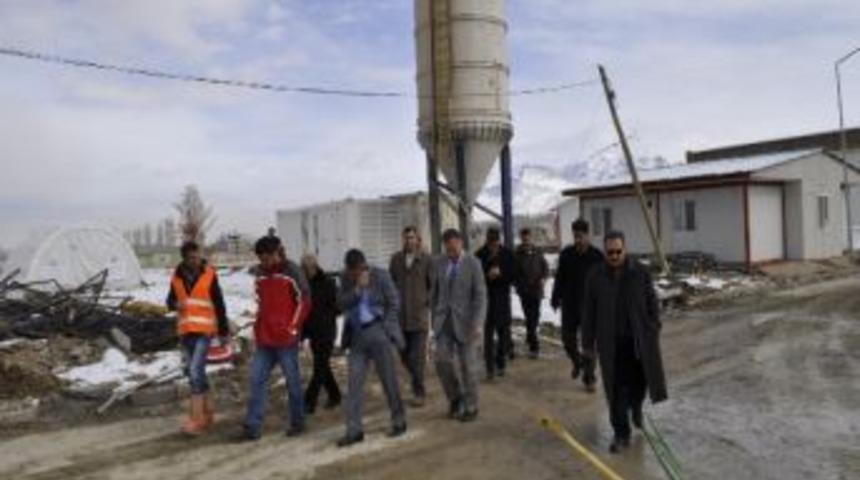 Ak Partili Aras&rsquo;tan Hastane İnşaatlarında İnceleme