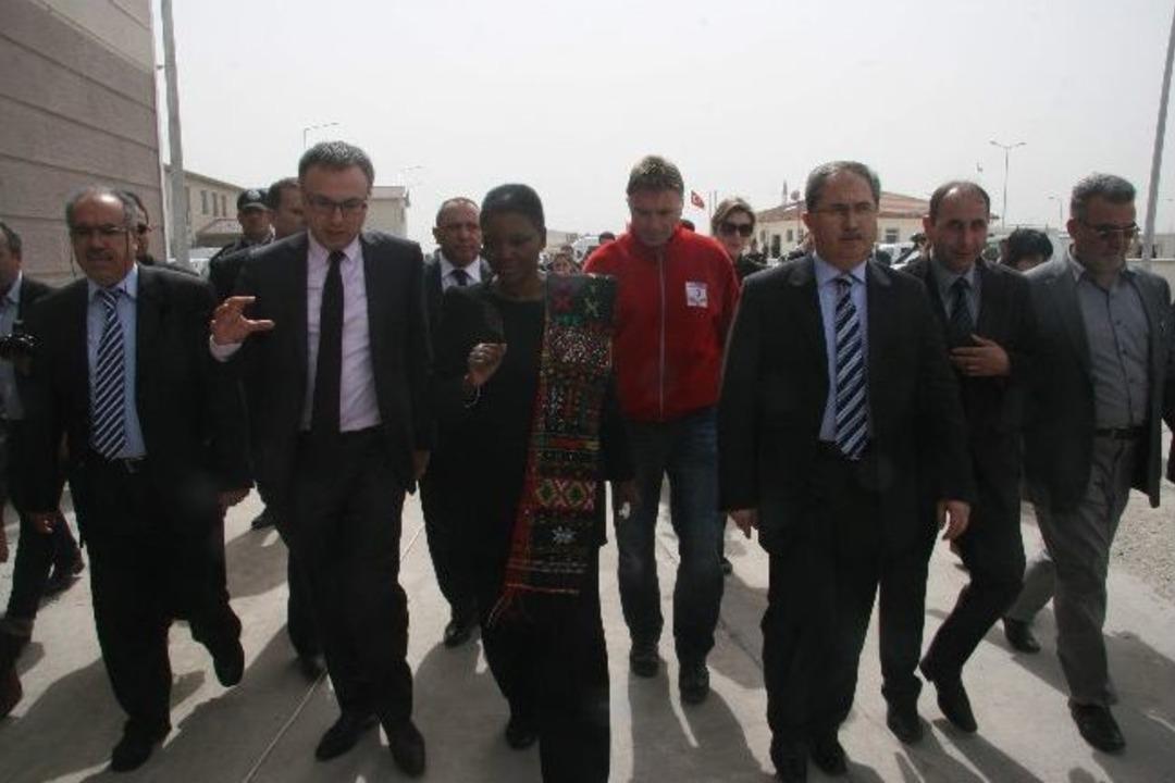 Bm Genel Sekreter Yardımcısı Amos, Konteyner Kenti Ziyaret Etti