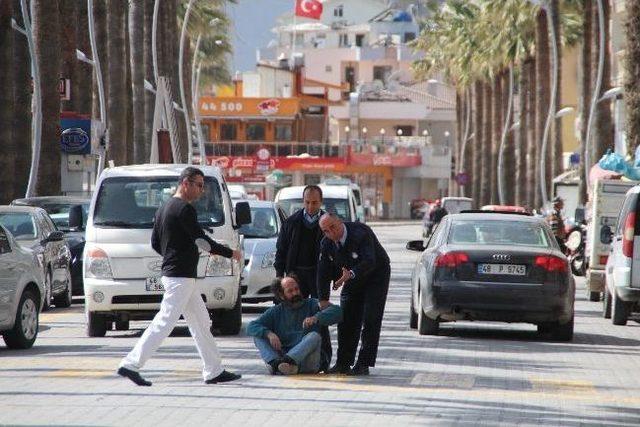 Marmaris'te İlginç Protesto