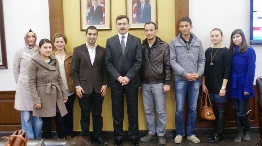 Peyzaj Mimarlarından Vali Turhan&rsquo;a Ziyaret