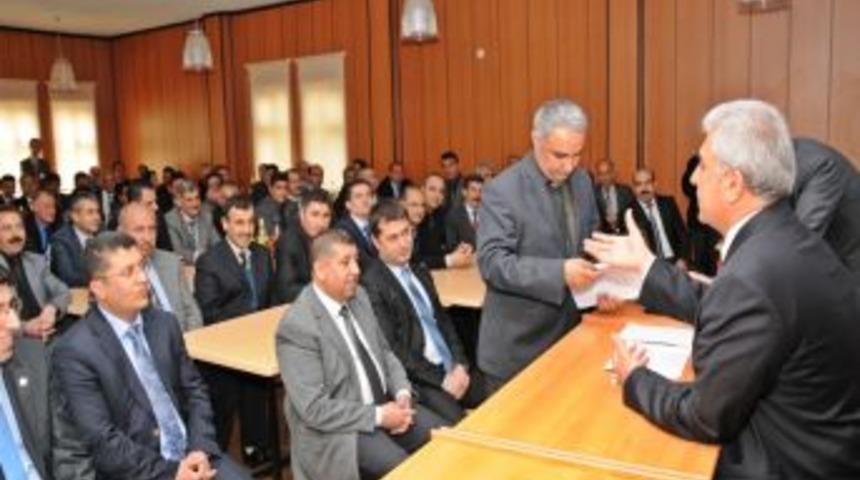 Milli Eğitim M&uuml;d&uuml;rl&uuml;ğ&uuml;'nde Yeni Sistemle Ilgili &Ccedil;alışanlara Eğitim Semineri