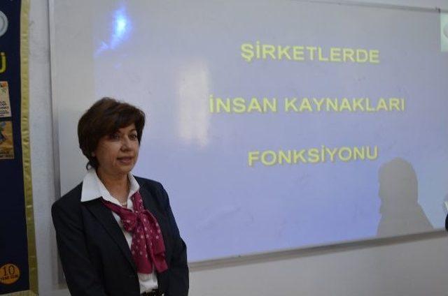 Söke Rotary'den Üniversite Öğrencilerine Seminer