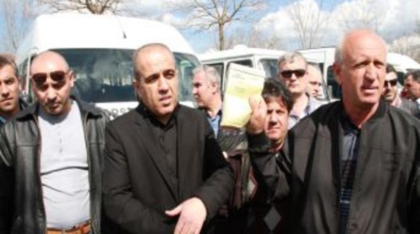 'S' Plaka Mağdurlarından Kornalı Ve Halaylı Protesto