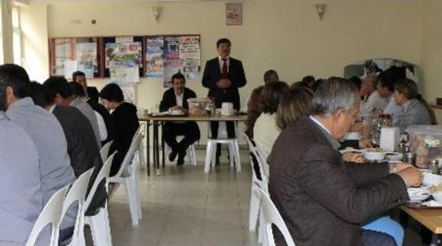 Dr.taş, Elmalı Devlet Hastanesi&rsquo;ne Ziyaret Etti