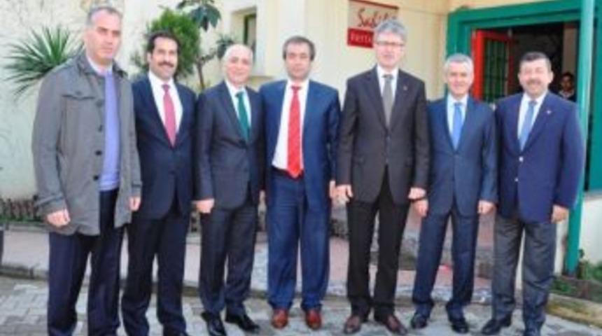 Başkanlar Kahvaltıda Buluştu