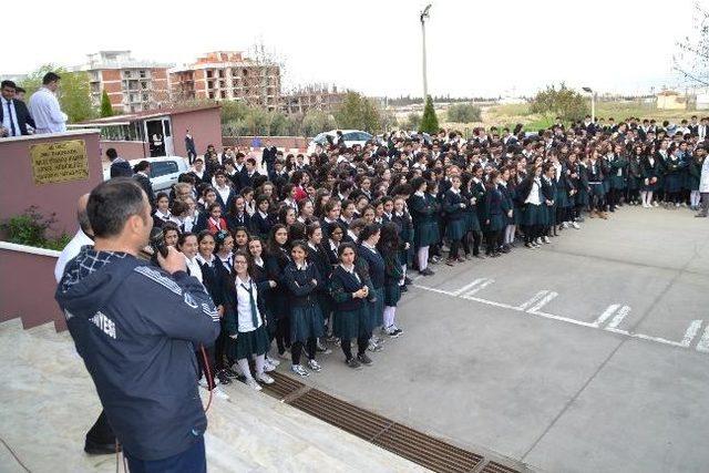 Lisede Yangın Tatbikatı Yapıldı