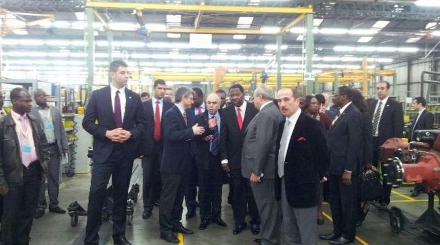 Benin Cumhurbaşkanı Yayi, Sincan Osb&rsquo;yi Ziyaret Etti