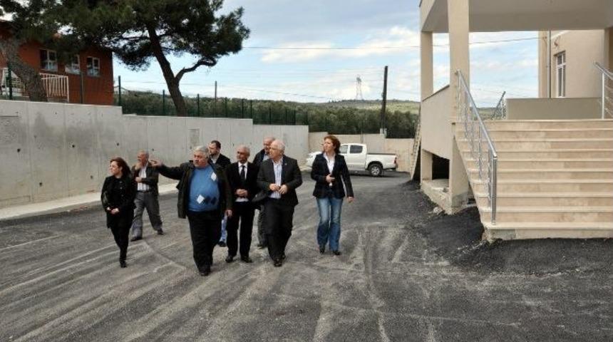 Başkan Akt&uuml;rk M&uuml;rsel Sağlık Meslek Lisesini İnceledi