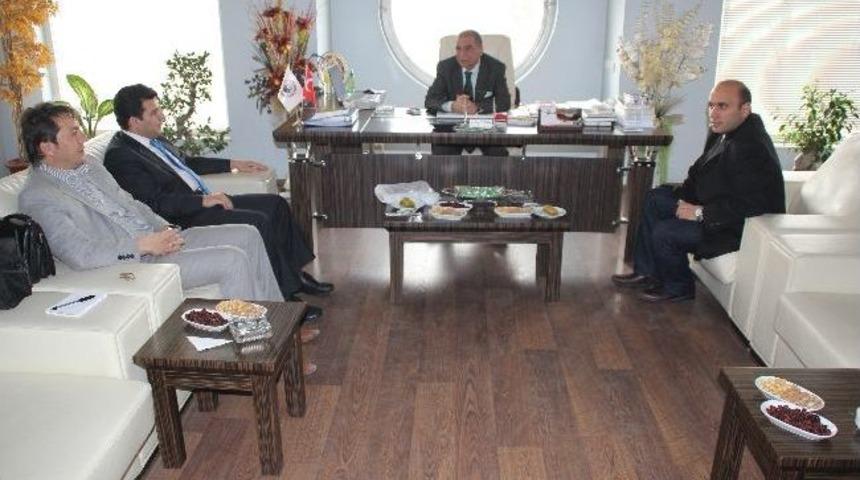 İha Ve T&uuml;rkiye&rsquo;den Baro Başkanı Terzioğlu&rsquo;na Ziyaret