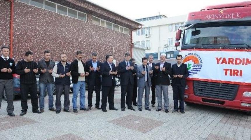 Tuzla&rsquo;dan 3&rsquo;nc&uuml; Yardım Tır&rsquo;ı G&ouml;nderildi