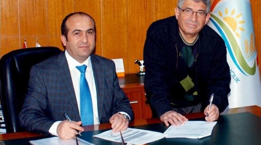 Aydınlı Üretici İle Hibe Sözleşmesi İmzalanıyor