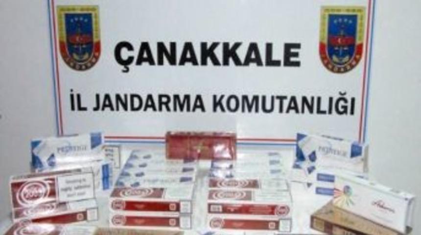 &Ccedil;anakkale&rsquo;de Ka&ccedil;ak Sigara Operasyonu