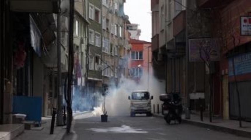 DHKP-C Operasyonunu Protesto Eden Gruba Polis M&uuml;dahale Etti