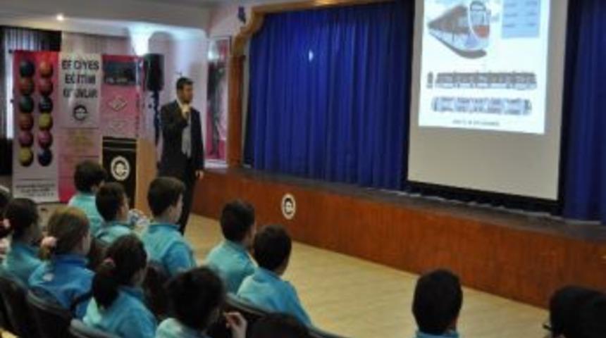 Erciyes Kolejinde Raylı Sistem Semineri