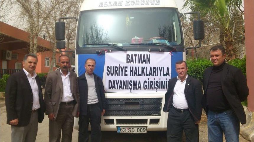 Batman Yardımları Kamişlo'ya Teslim Edildi