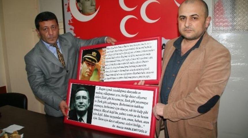 Devrek Add&rsquo;den Mhp İle&ccedil; Başkanlığına Nezaket Ziyareti