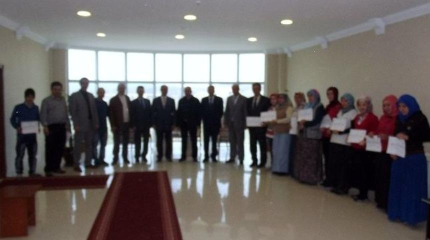 Sertifika Aldılar, Meslek Sahibi Oldular