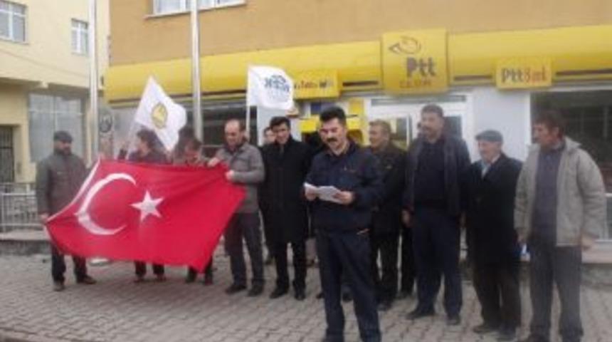&Ccedil;ıldır'da Haber-sen Temsilciliği Basın A&ccedil;ıklaması Yaptı