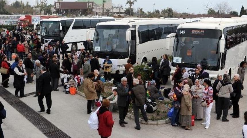 Antalya&rsquo;dan İki Bin Kadın &Ccedil;anakkale&rsquo;ye Hareket Etti