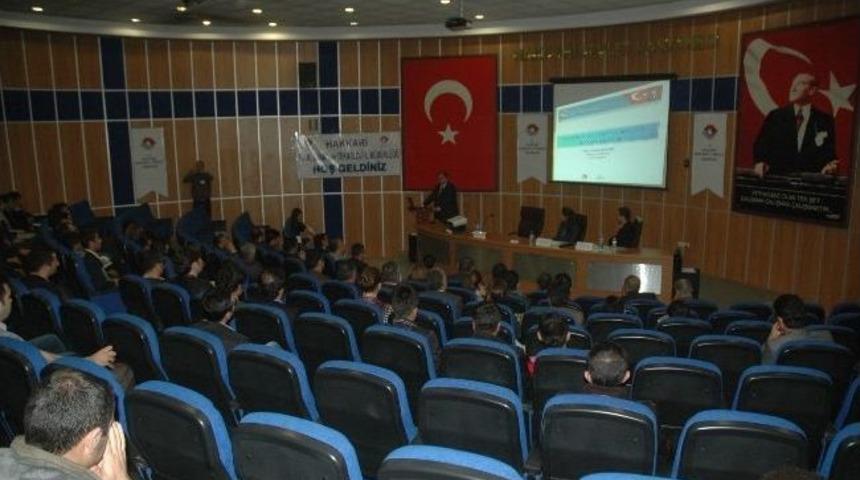 Hakkari&rsquo;de &ldquo;bilimsel Proje Nasıl Hazırlanır&rdquo; Konferansı