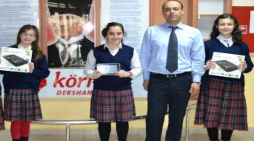 K&ouml;rfez Dershanesi Tablet Ile &Ouml;ğrencilerin Evinde