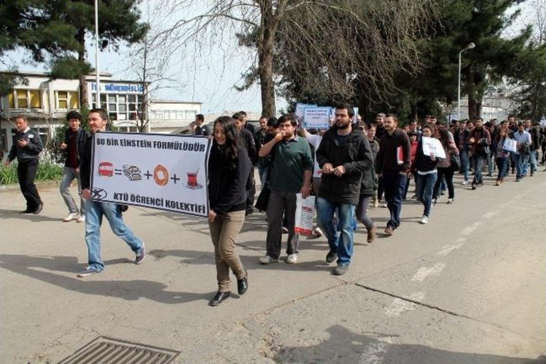 Kt&uuml;&rsquo;de &Ouml;ğrenciler &Ouml;nce Y&uuml;r&uuml;d&uuml; Sonra Horon Oynadı