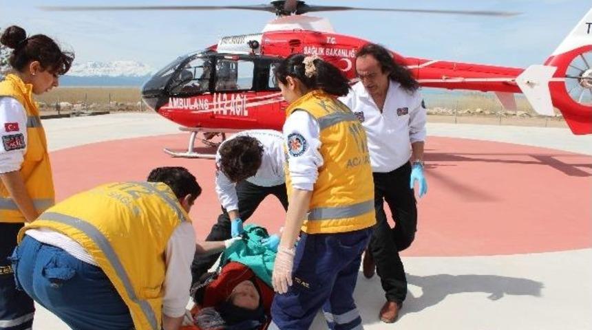 Ayaklarını G&uuml;bre Makinesine Kaptırdı