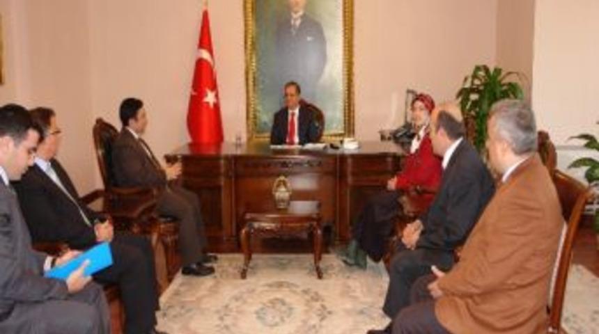 Yurtdışı T&uuml;rkler Ve Akraba Topluluklar Başkanlığı&rsquo;ndan Kilis Valisi Tapsız&rsquo;a Ziyaret