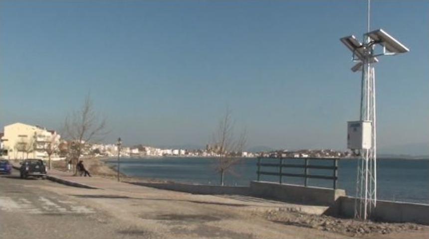 &Ccedil;andarlı'da Mobese Sisteminin Montajına Başlandı