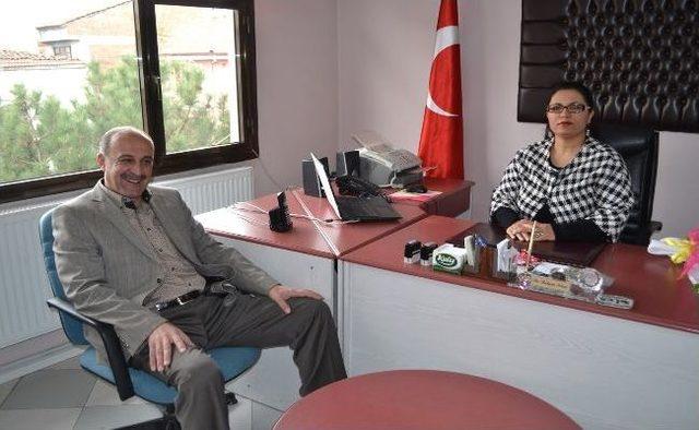 Başkan Aşkın, Kula Sağlık Grup Başkanlığı'nı Ziyaret Etti