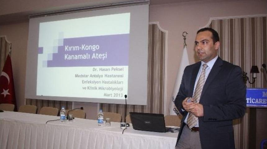 Sağlık &Ccedil;alışanlarına Kırım Kongo Anlatıldı