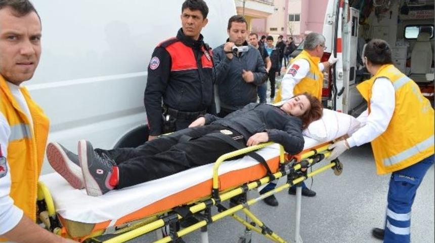 S&ouml;ke&rsquo;de Kaza Ucuz Atlatıldı; 1 Yaralı