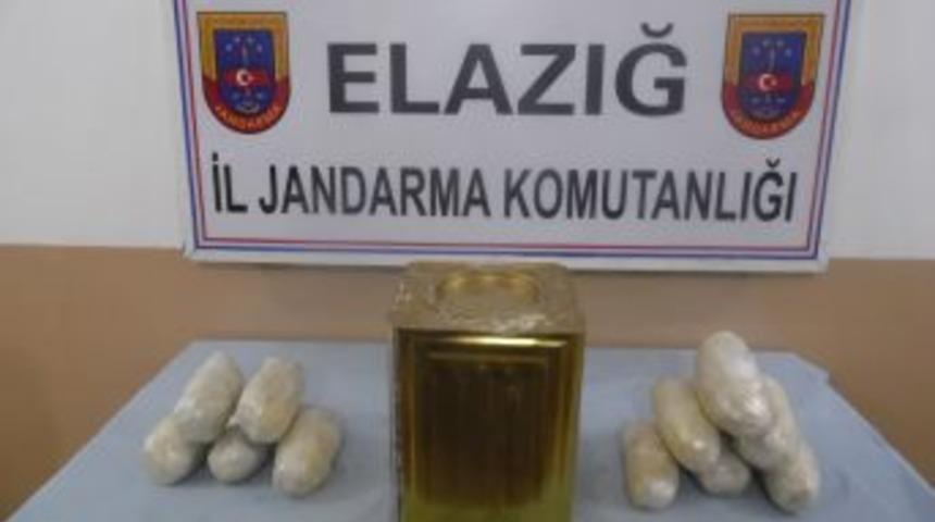 Elazığ&rsquo;da 16.400 gr uyuşturucu yakalandı