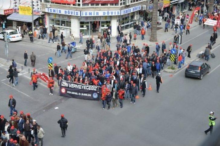 İzmir’de ‘taşeron’ Eylemi G4