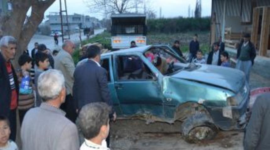 Yayaya &Ccedil;arpmamak I&ccedil;in Şarampole Devrildi