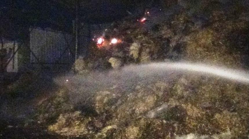 Sakarya&rsquo;da Fırtına Yangına Yol A&ccedil;tı